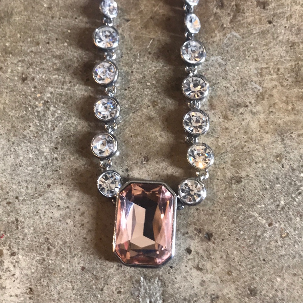 Ann Taylor Diamond Crystal Necklace